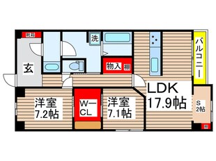 アドバンス新検見川の物件間取画像